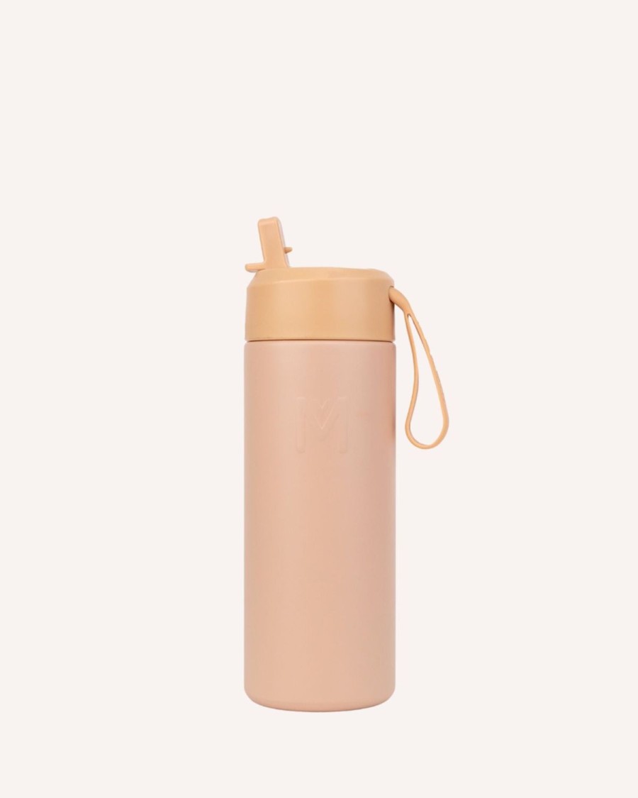 Drinkware MontiiCo Medium Drink Bottles | Montiico 475Ml Drink Bottle Sipper - Dune