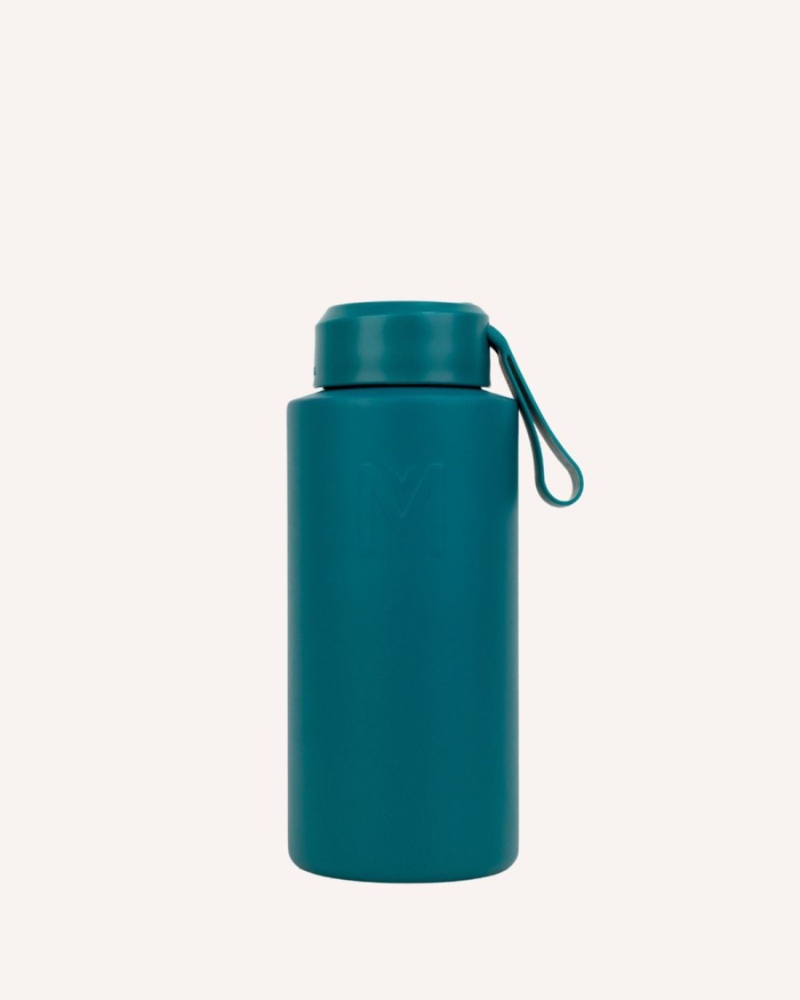 Drinkware MontiiCo Large Drink Bottles | Montiico 1L Drink Bottle Flask - Pine