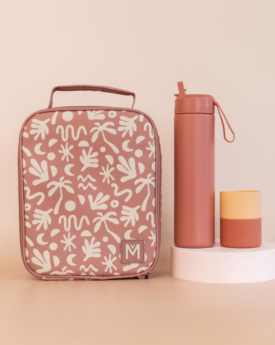 Bundles MontiiCo | Montiico Large Lunch Bag And Bottle Set - Endless Summer