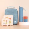 Bundles MontiiCo | Montiico Large Lunch Bag, Box And Bottle Set - Wave Rider