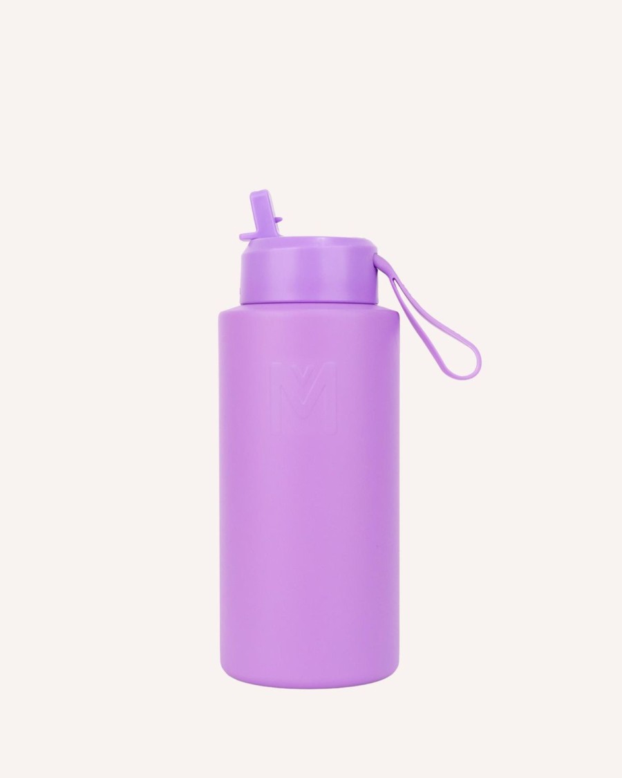 Drinkware MontiiCo Large Drink Bottles | Montiico 1L Drink Bottle Sipper - Dusk