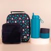 Bundles MontiiCo | Montiico Large Lunch Bag, Bento Plus And Bottle Set - Game On