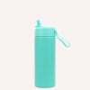 Drinkware MontiiCo Small Drink Bottles | Montiico 475Ml Drink Bottle Sipper - Lagoon