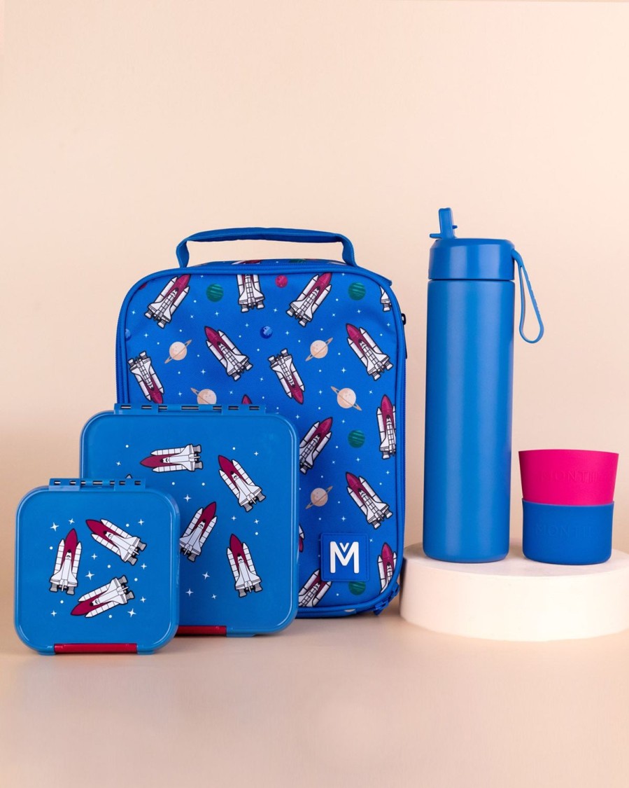 Bundles MontiiCo | Montiico Large Lunch Bag, Box And Bottle Set - Galactic