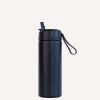 Drinkware MontiiCo Small Drink Bottles | Montiico 475Ml Drink Bottle Sipper - Midnight