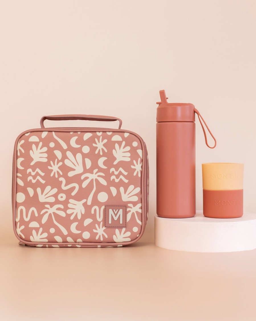 Bundles MontiiCo | Montiico Medium Lunch Bag And Bottle Set - Endless Summer