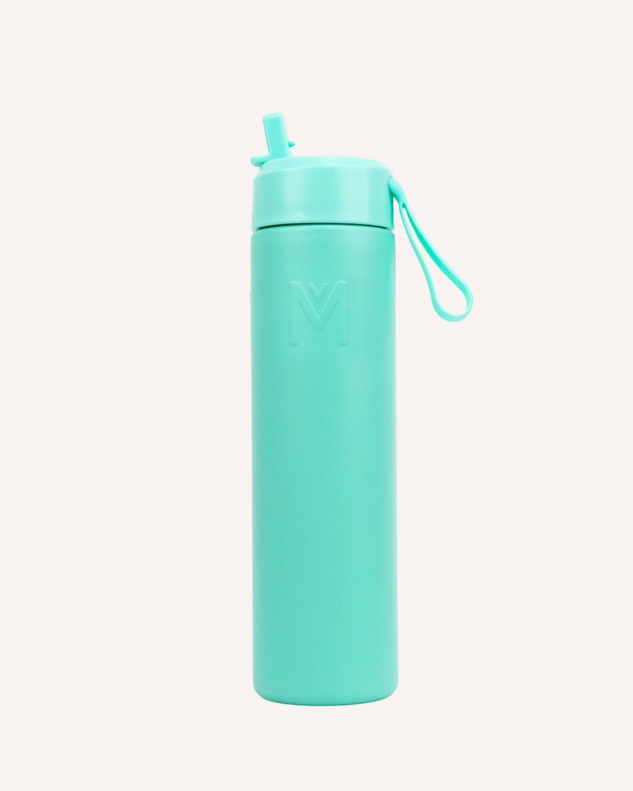 Drinkware MontiiCo Medium Drink Bottles | Montiico 700Ml Drink Bottle Sipper - Lagoon