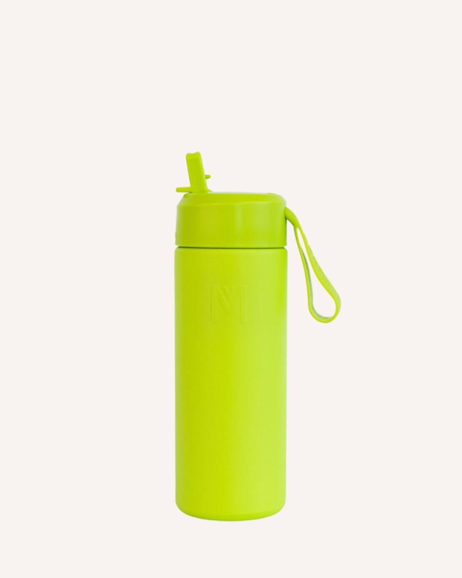 Drinkware MontiiCo Medium Drink Bottles | Montiico 475Ml Drink Bottle Sipper - Matcha