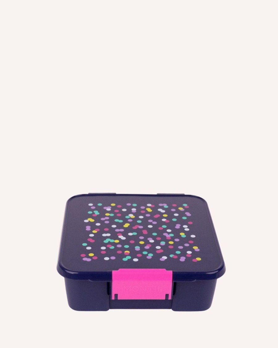 Lunch MontiiCo Medium Lunch Boxes | Montiico Bento Three Lunch Box - Confetti