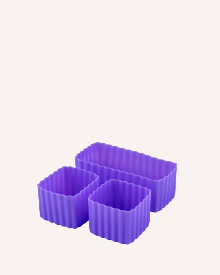 Lunch MontiiCo Silicone Cups | Montiico Bento Cups Mixed - Grape