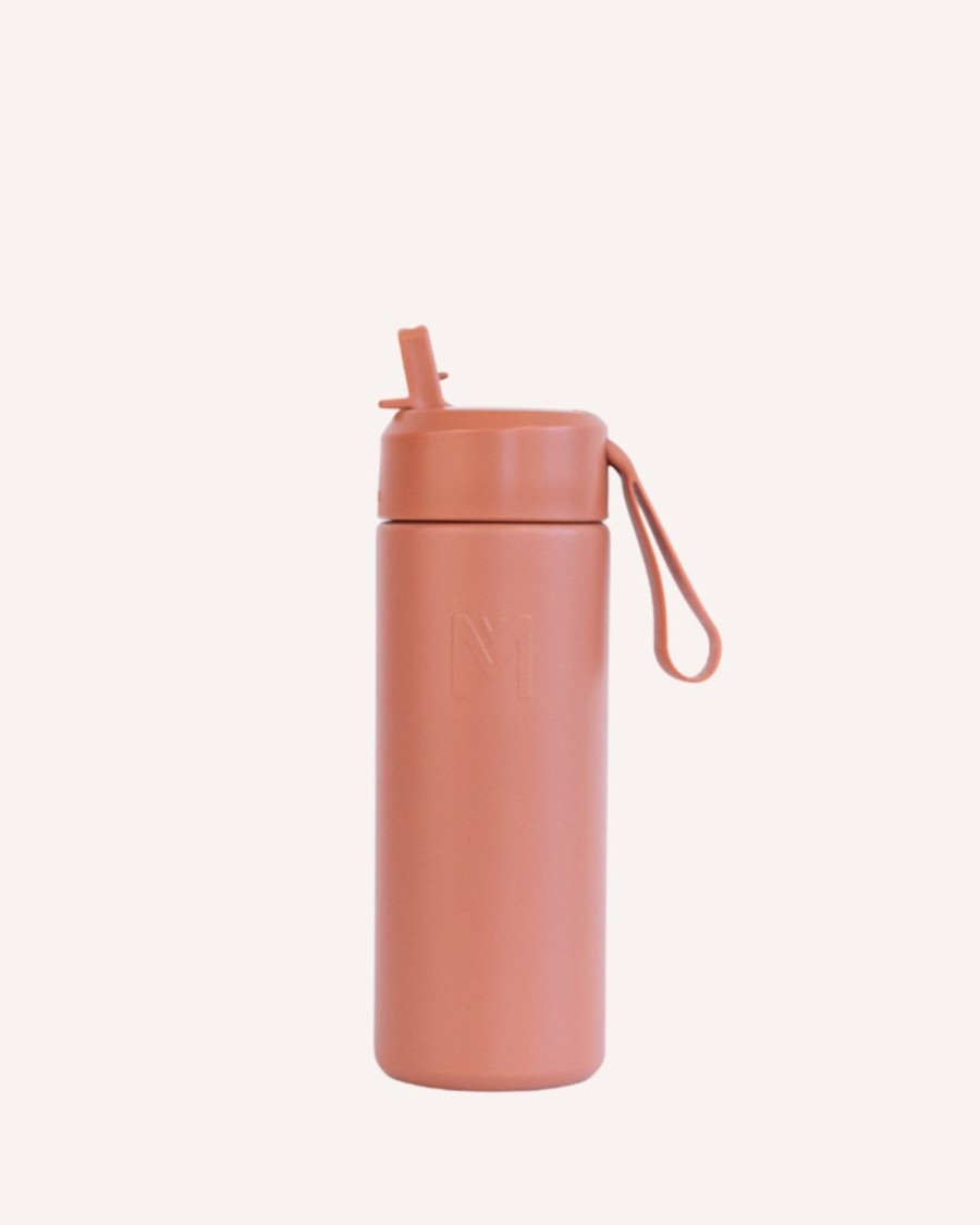 Drinkware MontiiCo Medium Drink Bottles | Montiico 475Ml Drink Bottle Sipper - Clay