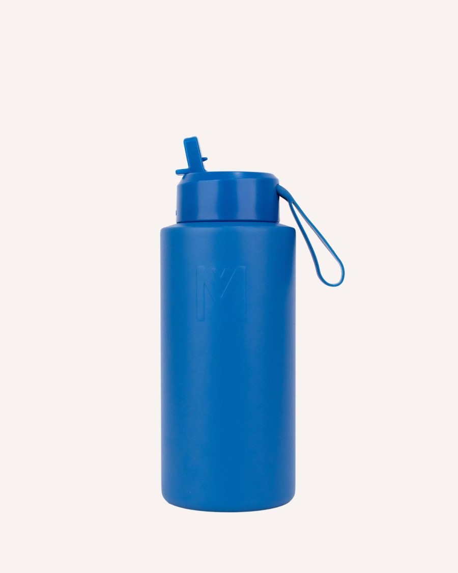 Drinkware MontiiCo Large Drink Bottles | Montiico 1L Drink Bottle Sipper - Reef