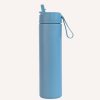 Drinkware MontiiCo Medium Drink Bottles | Montiico 700Ml Drink Bottle Sipper - Stone