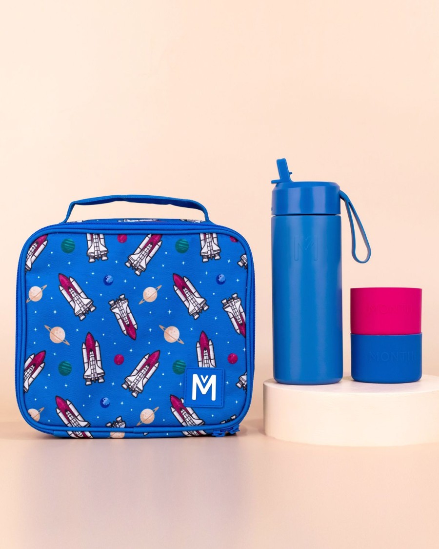 Bundles MontiiCo | Montiico Medium Lunch Bag And Bottle Set - Galactic