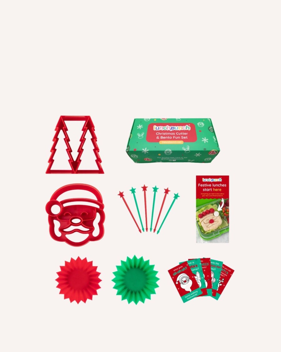 Bundles MontiiCo | Lunch Punch Christmas Cutter & Bento Set