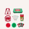 Lunch MontiiCo Sandwich Cutters | Lunch Punch Christmas Cutter & Bento Set