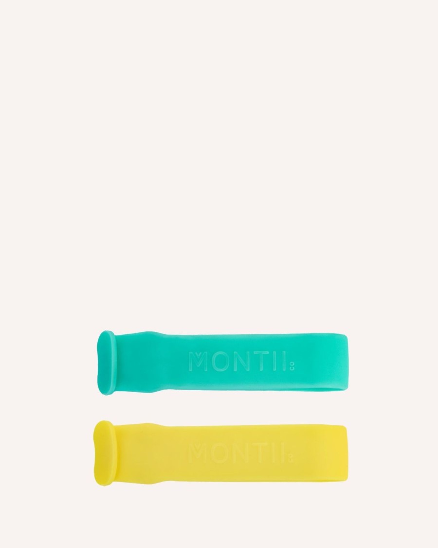 Drinkware MontiiCo Lid Straps | Montiico Mix & Match Strap Set - Lagoon + Sunbeam