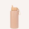 Drinkware MontiiCo Large Drink Bottles | Montiico 1L Drink Bottle Sipper - Dune