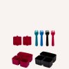 Bundles MontiiCo | Montiico Bento Accessory Set - Crimson