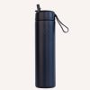 Drinkware MontiiCo Medium Drink Bottles | Montiico 700Ml Drink Bottle Sipper - Midnight