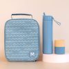 Bundles MontiiCo | Montiico Large Lunch Bag And Bottle Set - Wave Rider