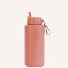 Drinkware MontiiCo Large Drink Bottles | Montiico 1L Drink Bottle Sipper - Clay