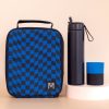 Bundles MontiiCo | Montiico Large Lunch Bag And Bottle Set - Retro Check