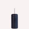 Drinkware MontiiCo Small Smoothie Cups | Montiico 350Ml Smoothie Cup & Straw - Midnight