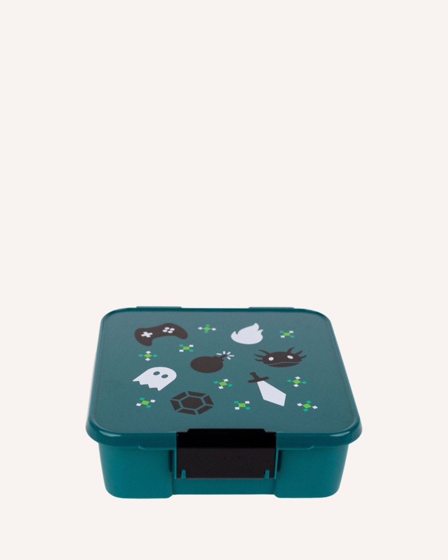 Lunch MontiiCo Medium Lunch Boxes | Montiico Bento Three Lunch Box - Game On