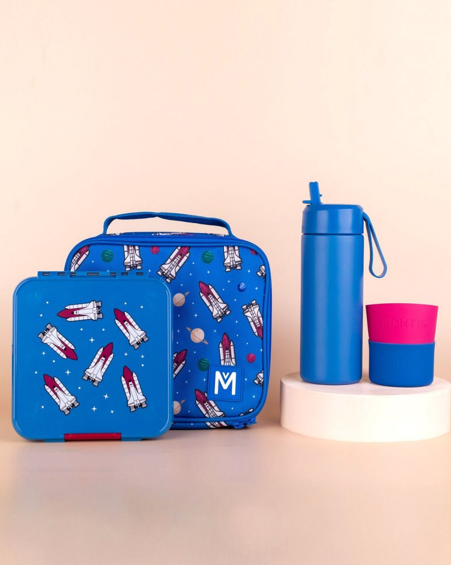 Bundles MontiiCo | Montiico Medium Lunch Bag, Box And Bottle Set - Galactic